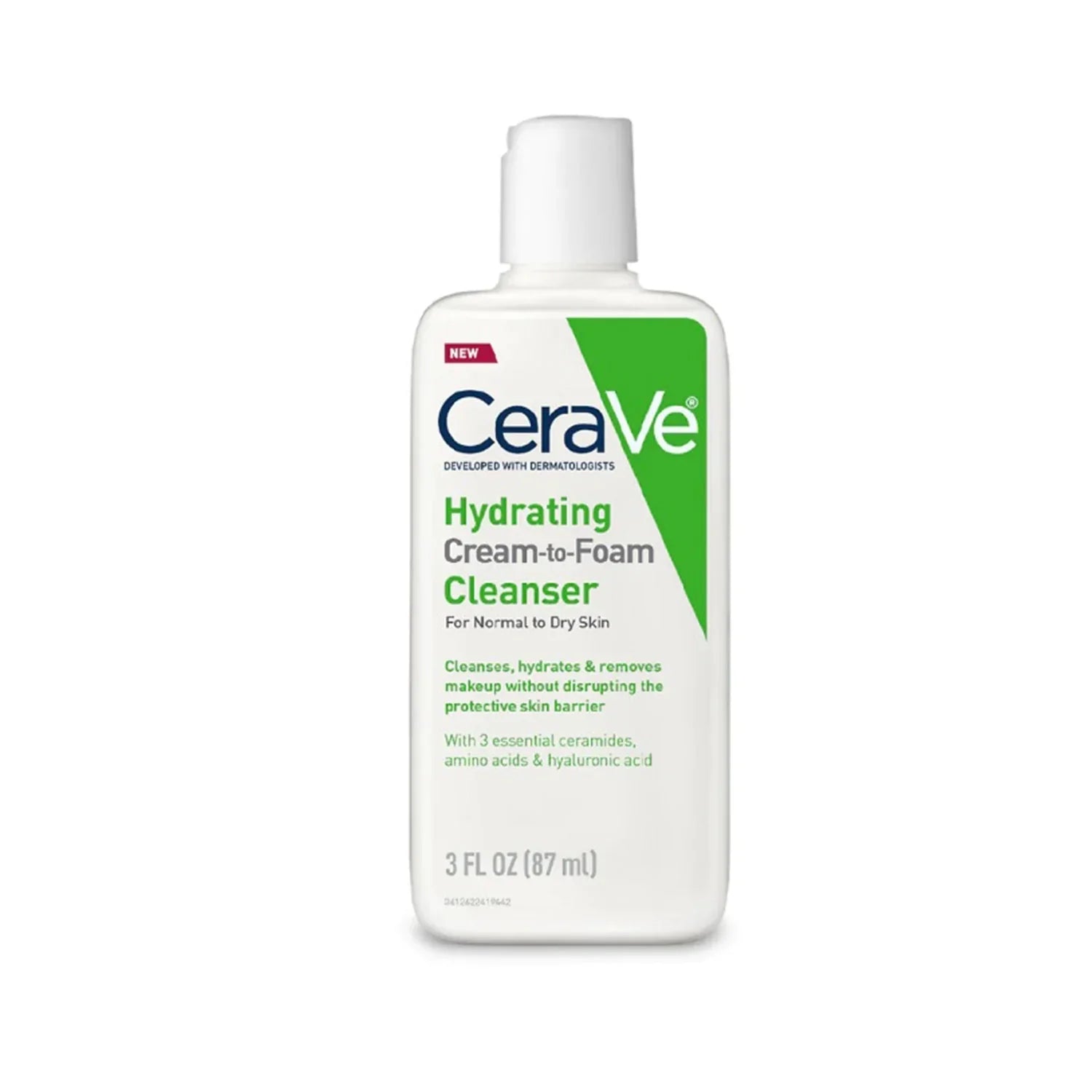 CeraVe | Hydrating Cream to Foam cleanser | 87ml | Best Price in Pakistan original skincare product Pakistan