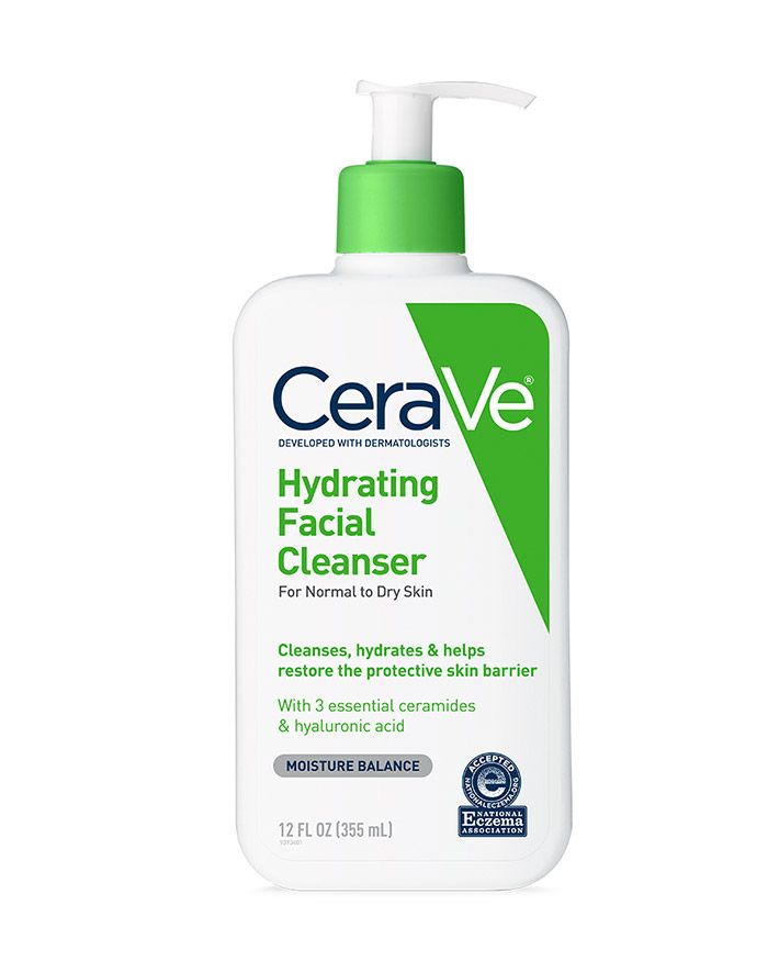 CeraVe Hydrating Cleanser for Normal to Dry Skin USA/355ml | Best Price in Pakistan original skincare product Pakistan مرکزی تصویر