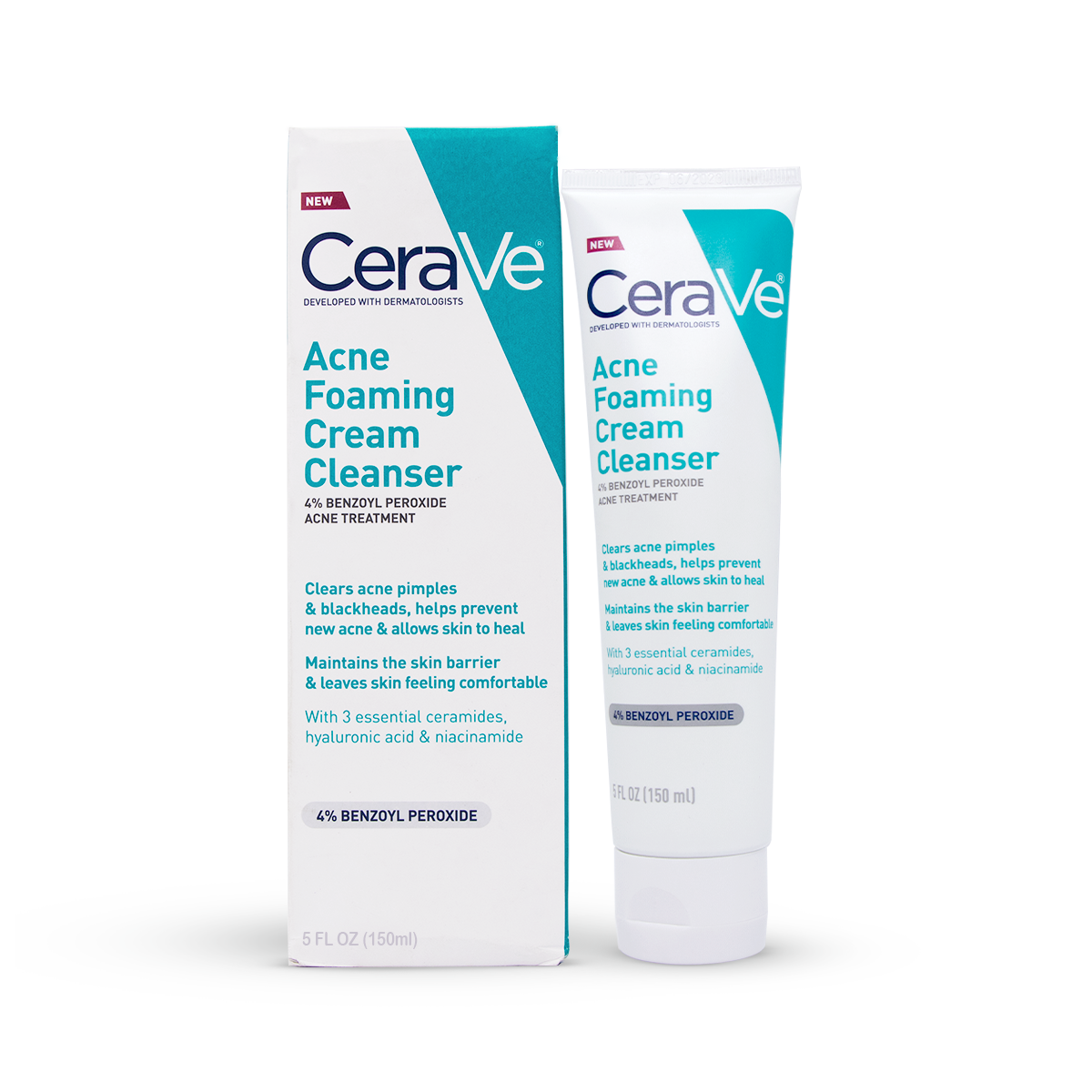 Cerave | Acne Foaming Cream Cleanser 150Ml | Best Price in Pakistan original skincare product Pakistan Main image