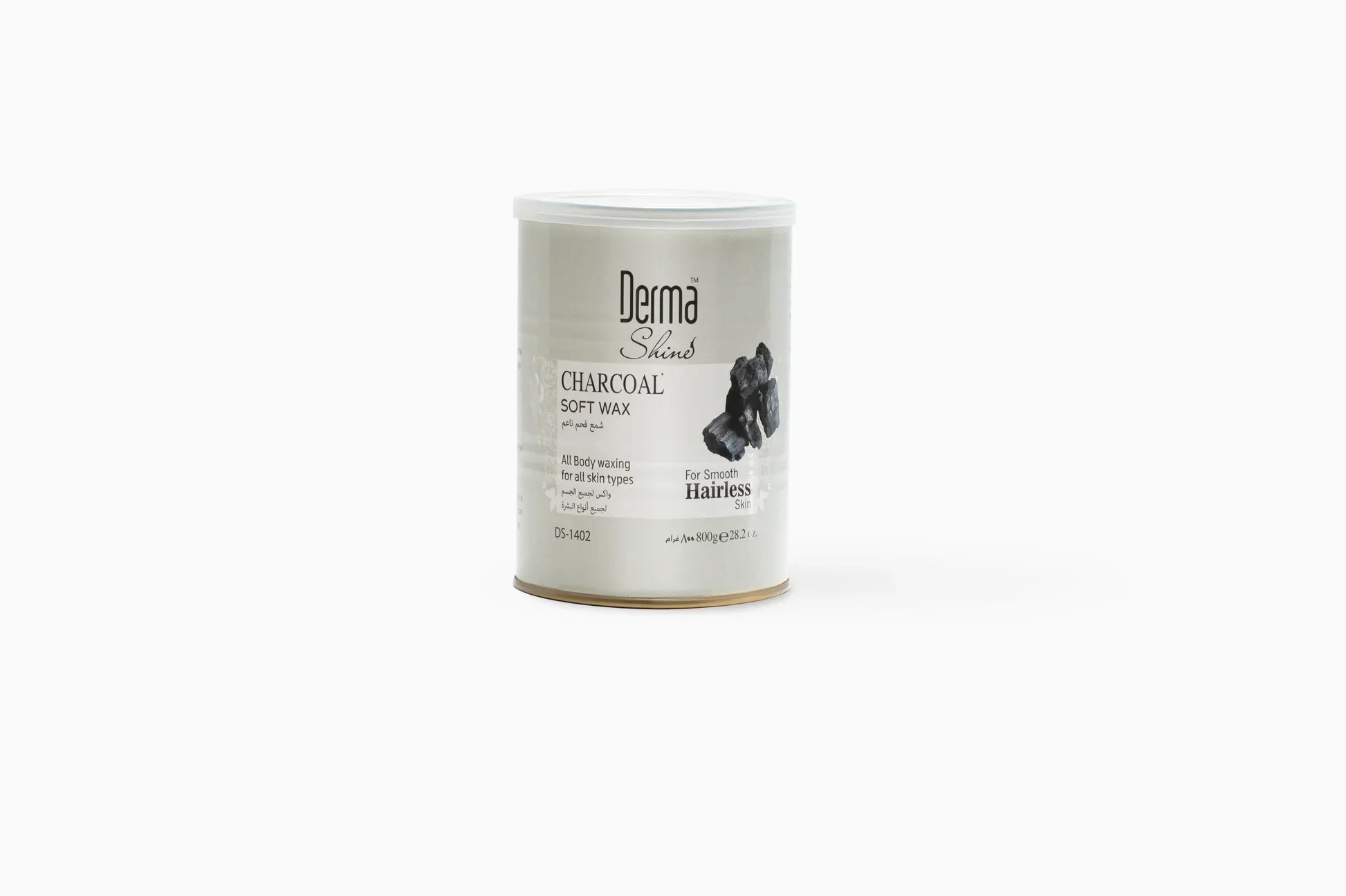Derma Shine Charcoal Soft Wax Hairless Skin 800G/28.2 Oz | Best Price in Pakistan original skincare product Pakistan