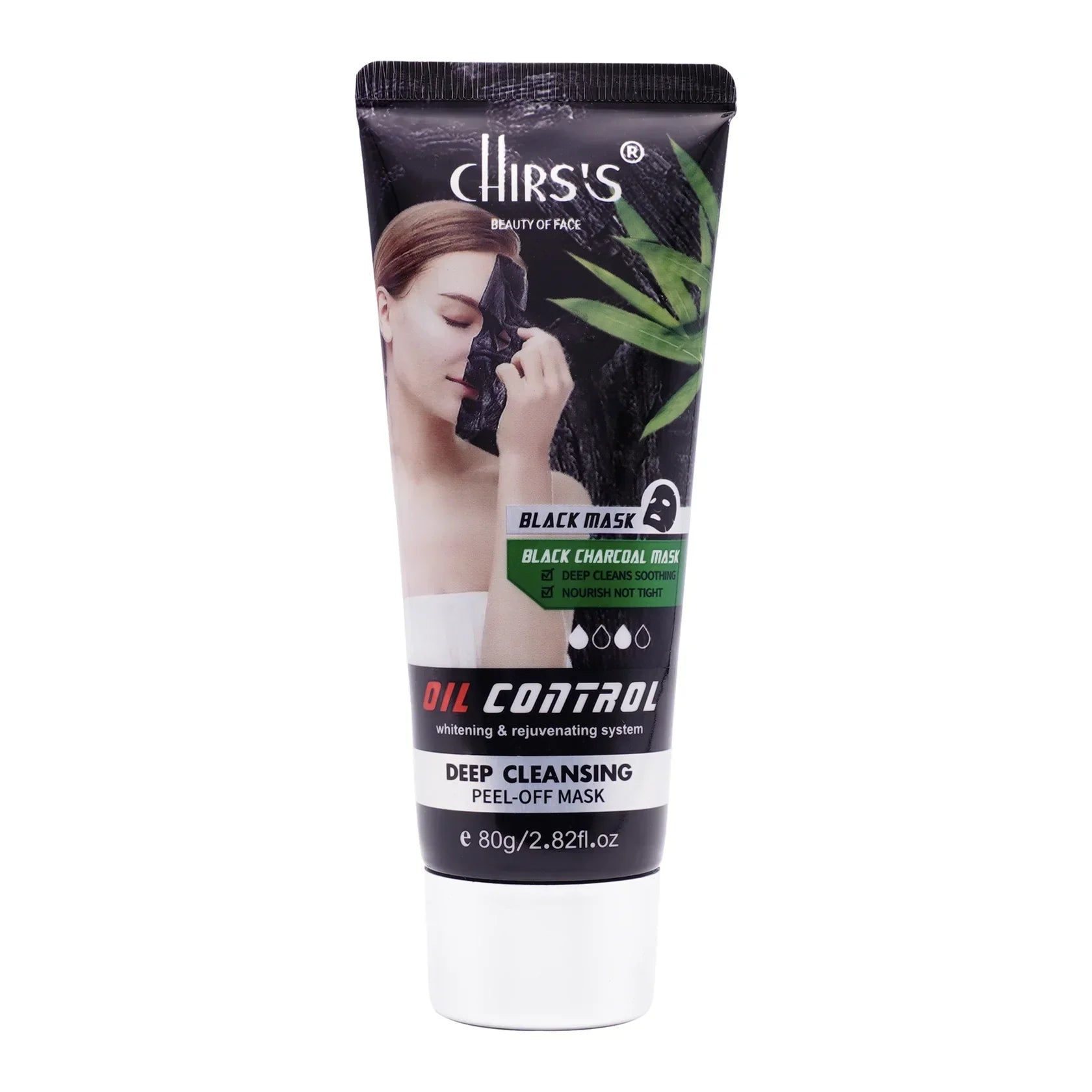 Chirs's Black Charcoal Peel Off Mask 80g | Best Price in Pakistan original skincare product Pakistan