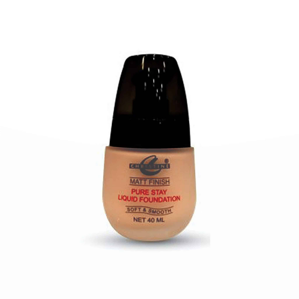 Christine Liquid Foundation | 40ml | Best Price in Pakistan original skincare product Pakistan