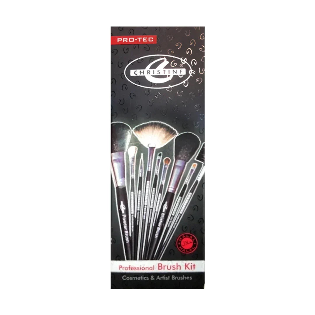 Christine | Brush Set | Best Price in Pakistan original skincare product Pakistan مرکزی تصویر