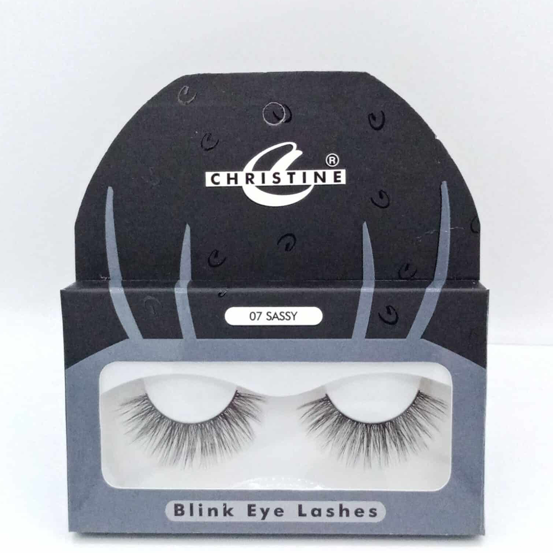 Christine Blink Eye Lashes 07 Sassy | Best Price in Pakistan original skincare product Pakistan مرکزی تصویر