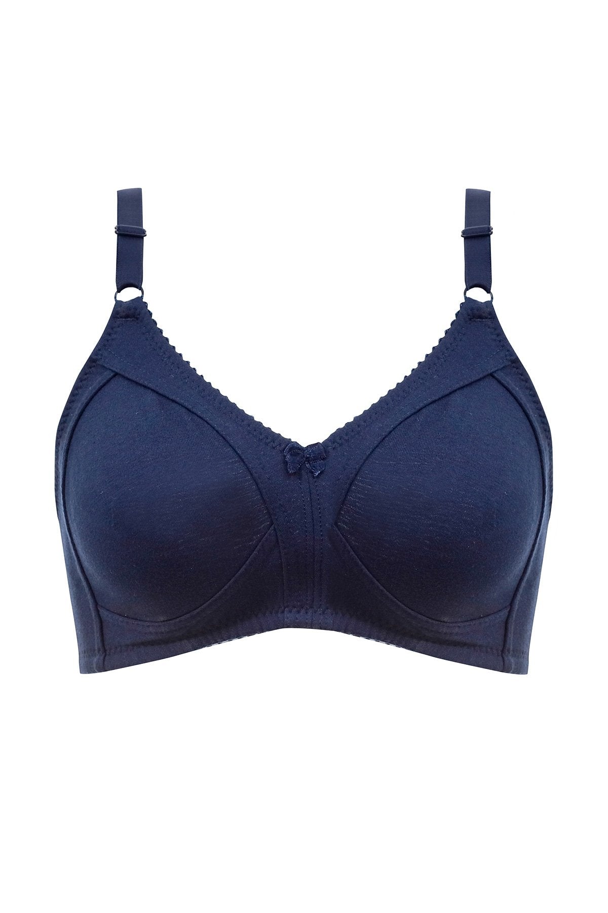BLS | Clara Non Wired And Non Padded Cotton Bra | Navy Blue | Best Price in Pakistan original skincare product Pakistan مرکزی تصویر