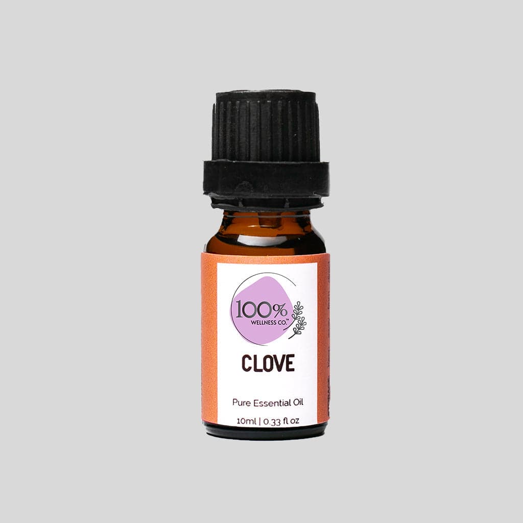 100% Wellness Co Clove Essential Oil | Best Price in Pakistan original skincare product Pakistan مرکزی تصویر