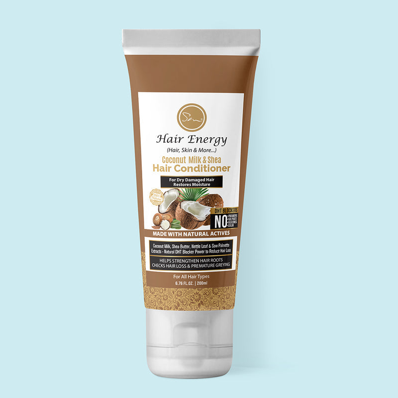Hair Energy 100 Organic Aloevera GelCoconut Milk & Shea Hair Conditioner | Best Price in Pakistan original skincare product Pakistan