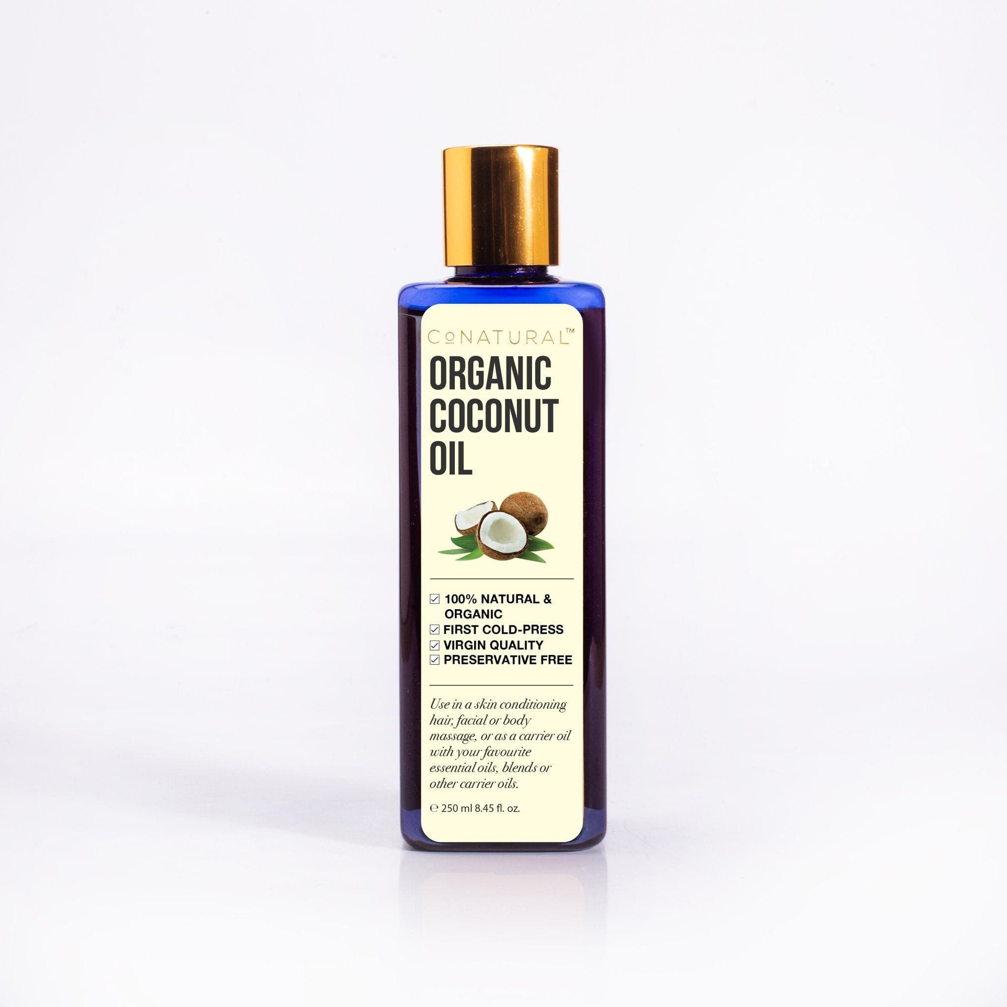 Conatural Organic Coconut Oil -250 ML | Best Price in Pakistan original skincare product Pakistan Main image