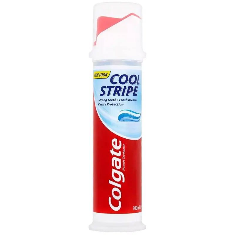 Colgate Tooth Paste Cool Strip Pump 100Ml | Best Price in Pakistan original skincare product Pakistan مرکزی تصویر
