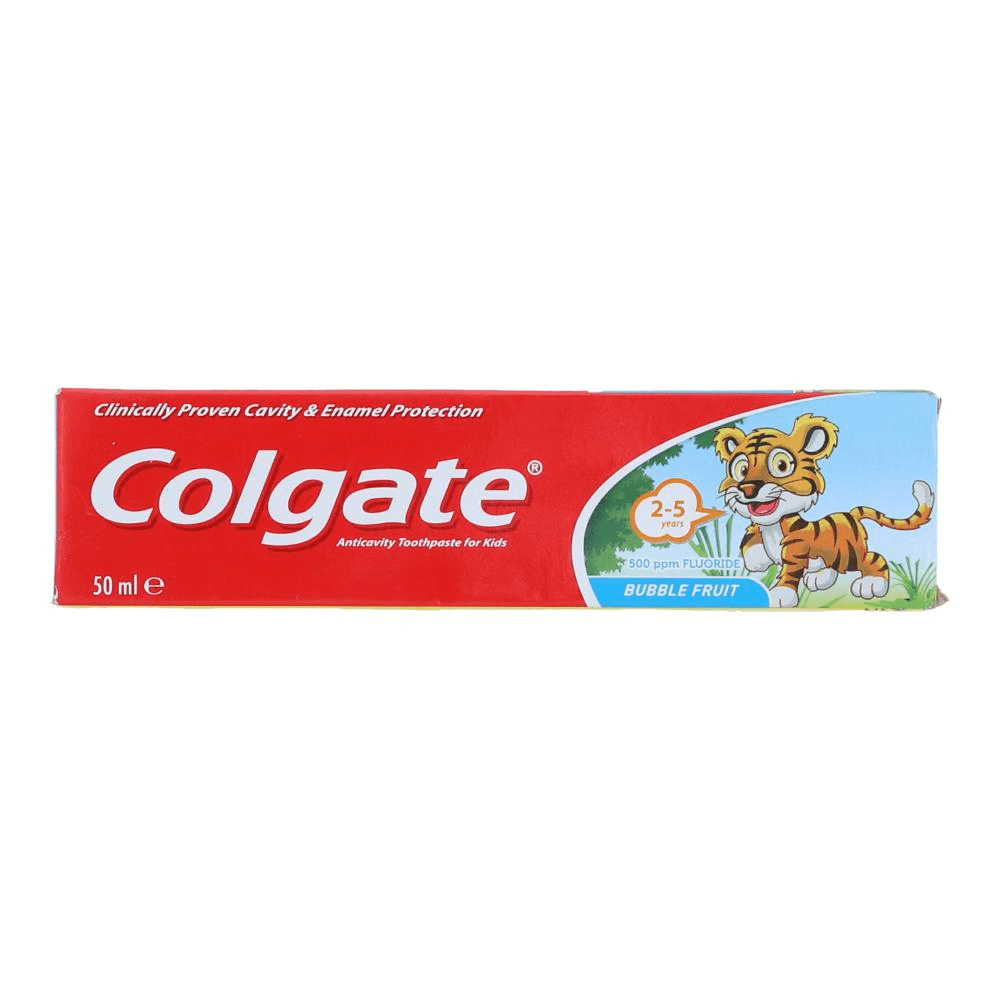 Colgate | Tooth Paste Kids 2-5 Year Bubble Fruit 50Ml/65G | Best Price in Pakistan original skincare product Pakistan Main image