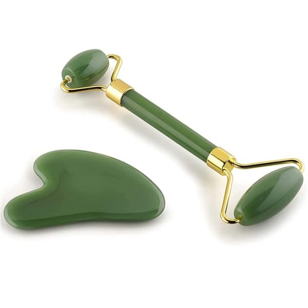 Combo Pack – Jade Roller, Ice Roller & Derma Roller (Pack of 3)