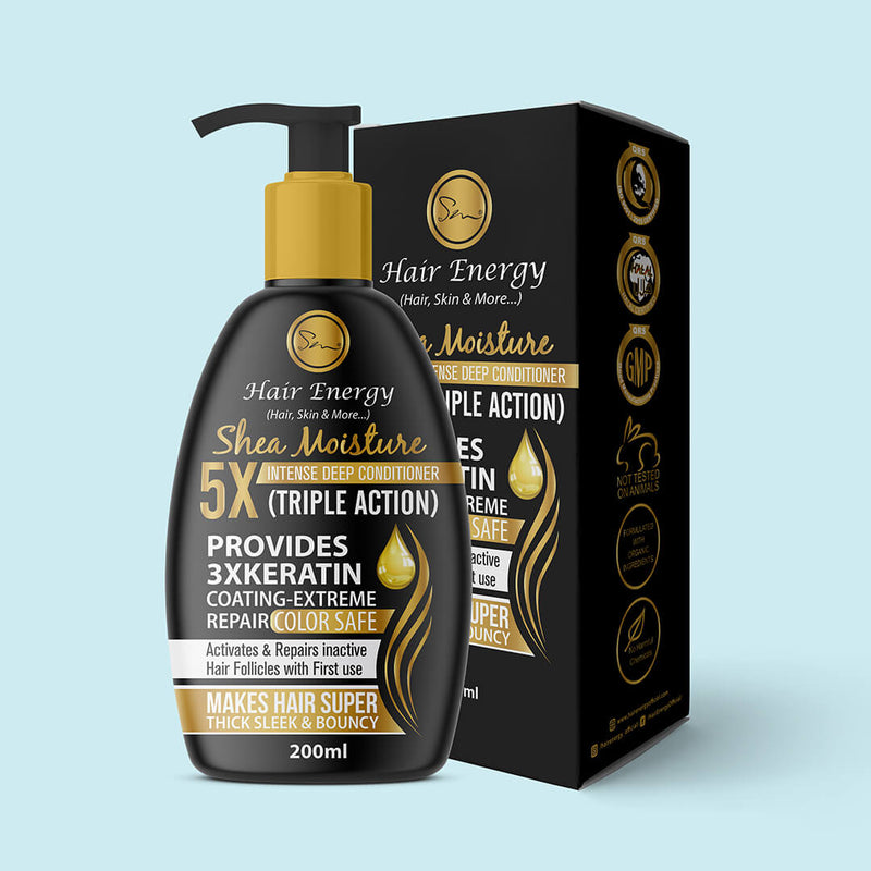 Hair Energy 100 Organic Aloevera GelShea Moisture Intense Deep Conditioner | Best Price in Pakistan original skincare product Pakistan