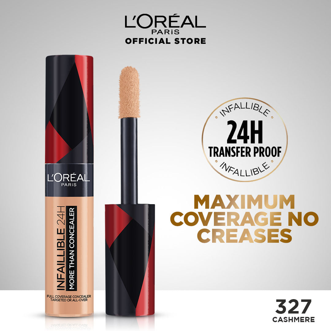 L'Oreal Paris Infallible Full Wear More Than Concealer | 327 Cashmere | Best Price in Pakistan original skincare product Pakistan