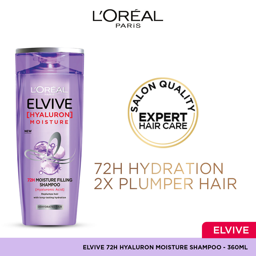 L'Oreal Elvive Hyaluron Shampoo 360Ml | Best Price in Pakistan original skincare product Pakistan Main image