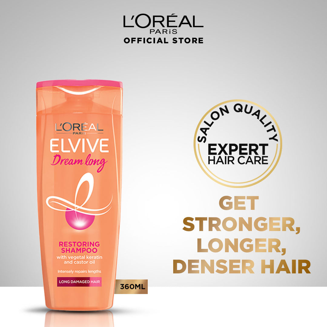 L'Oreal Paris Elvive Dream Long Shampoo 360 Ml | For Longer & Stronger Hair | Best Price in Pakistan original skincare product Pakistan Main image