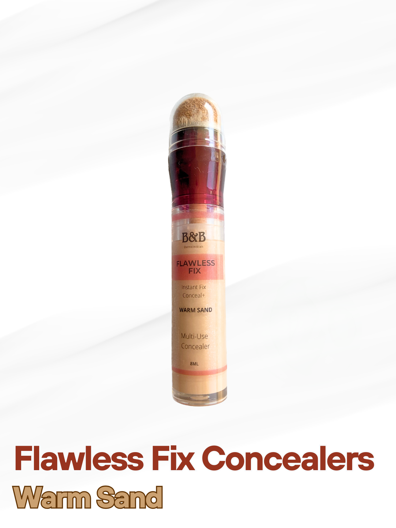 B&B Derma | Flawless Fix Concealer | Warm Sand | Best Price in Pakistan original skincare product Pakistan Main image