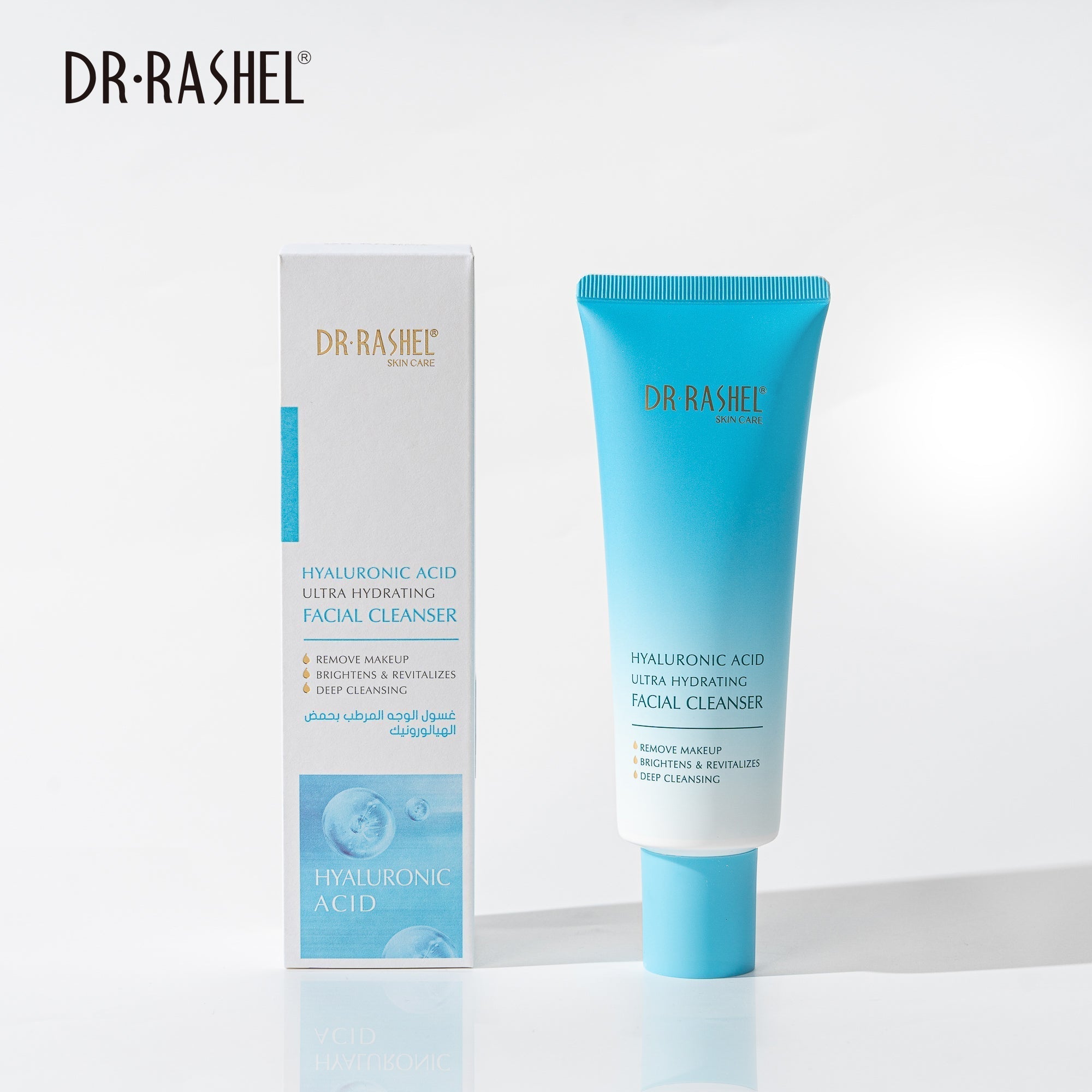 Dr Rashel | Hyaluronic Acid Ultra Hydrating Facial Cleanser | 100ml | Best Price in Pakistan original skincare product Pakistan Main image