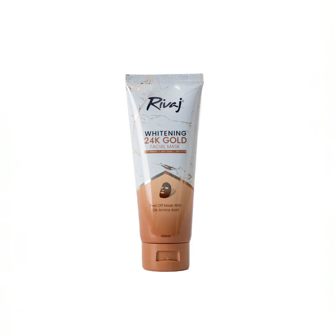 Rivaj | Whitening 24K Gold Facial Mask 100ml | Best Price in Pakistan original skincare product Pakistan Main image