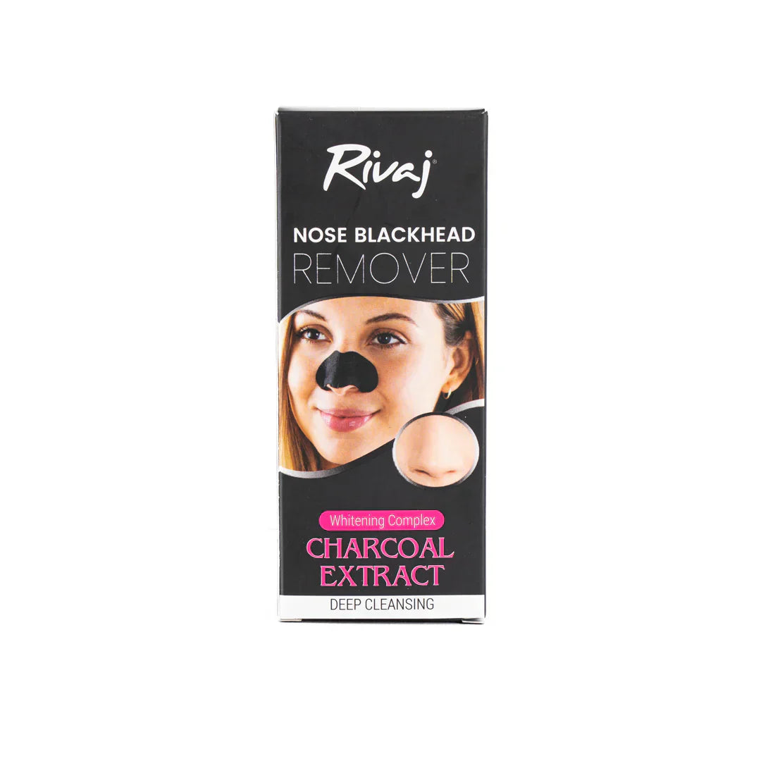Rivaj | Nose Blackhead Remover Whitening Complex Charcoal Mask | 50Ml | Best Price in Pakistan original skincare product Pakistan