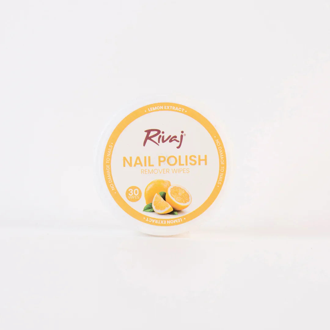Rivaj | Nail Polish Remover Wipes (Lemon Extract) | Best Price in Pakistan original skincare product Pakistan