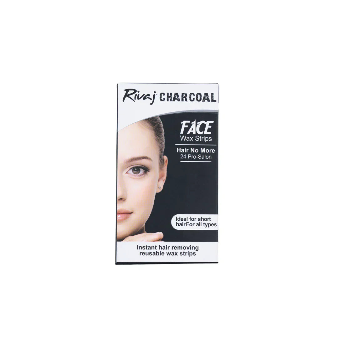 Rivaj | Charcoal Face Wax Strips | Best Price in Pakistan original skincare product Pakistan