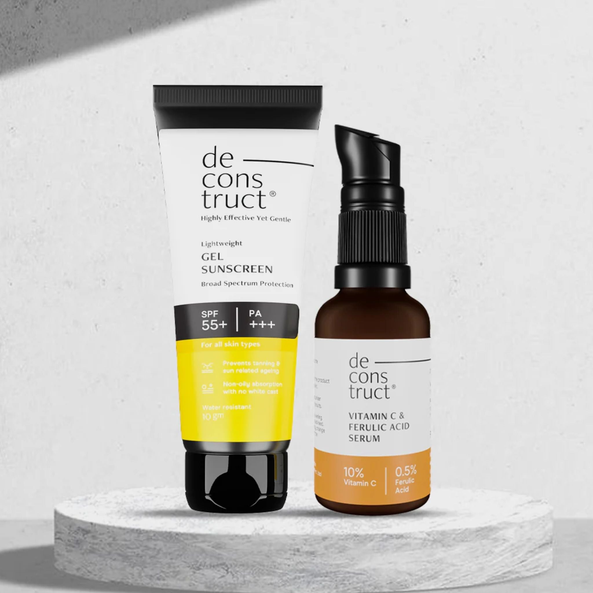 Bestseller Combo - Vitamin C Serum + Gel Sunscreen Secondary image