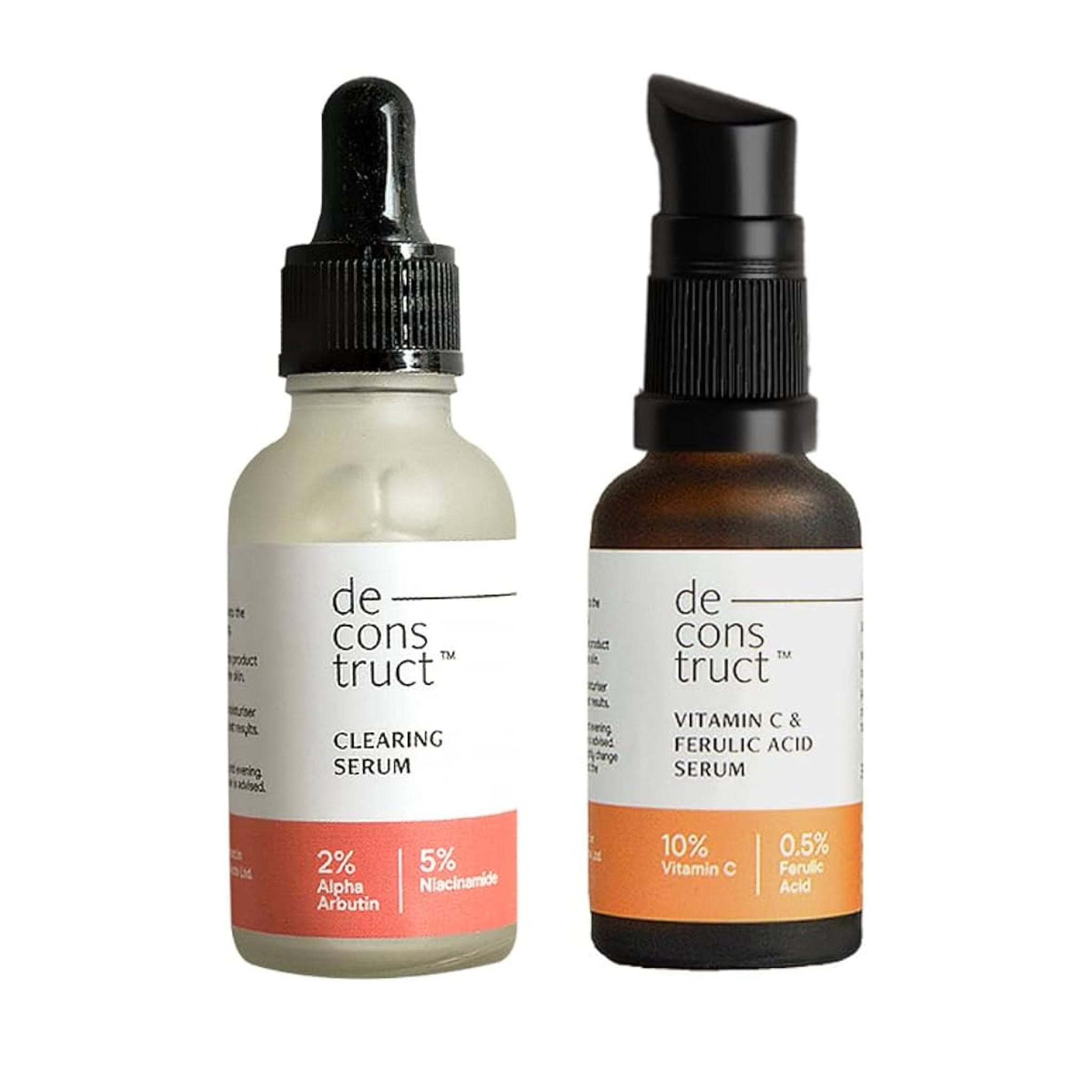 Deconstruct Vitamin C & Clearing Serum Combo | Skin Brightening Duo Secondary image