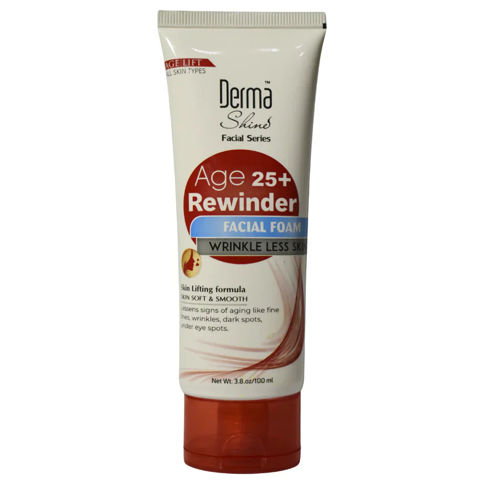 Derma Shine Age 25+ Rewinder Wrinkle Less Skin 100 Ml | Best Price in Pakistan original skincare product Pakistan Main image