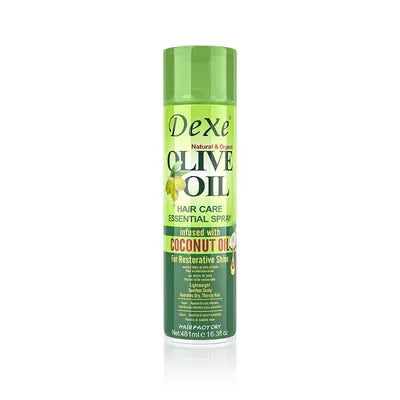 Dexe | Hair Care Essential Spray Olive Oil With Coconut Oil 481Ml | Best Price in Pakistan original skincare product Pakistan Main image