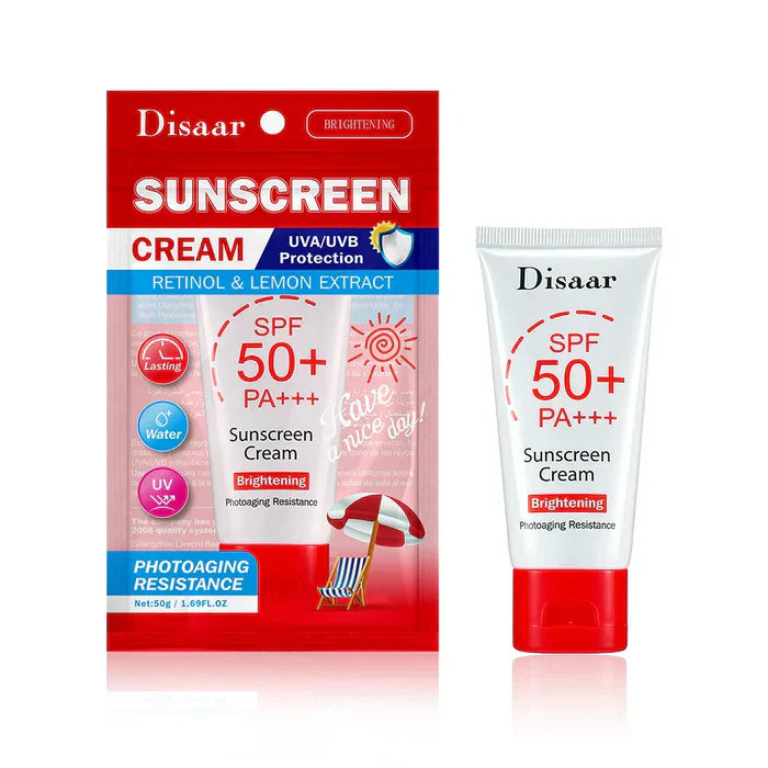 Disaar Sunscreen Uv-Protection Spf 50 Pa+ 50G | Best Price in Pakistan original skincare product Pakistan Main image