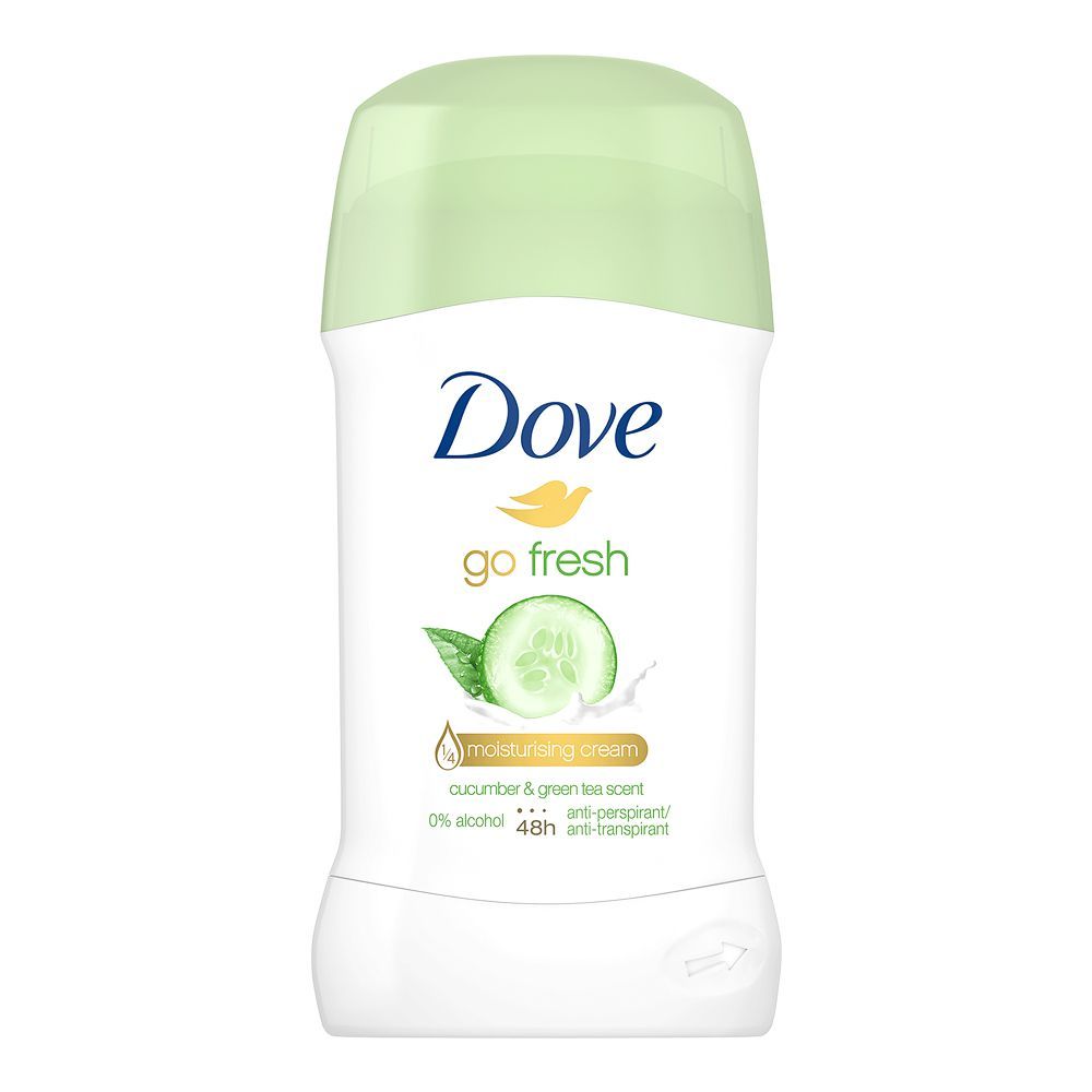 Dove A/P Deodorant Stick Go Fresh Cucumber & Green Tea 40Ml | Best Price in Pakistan original skincare product Pakistan