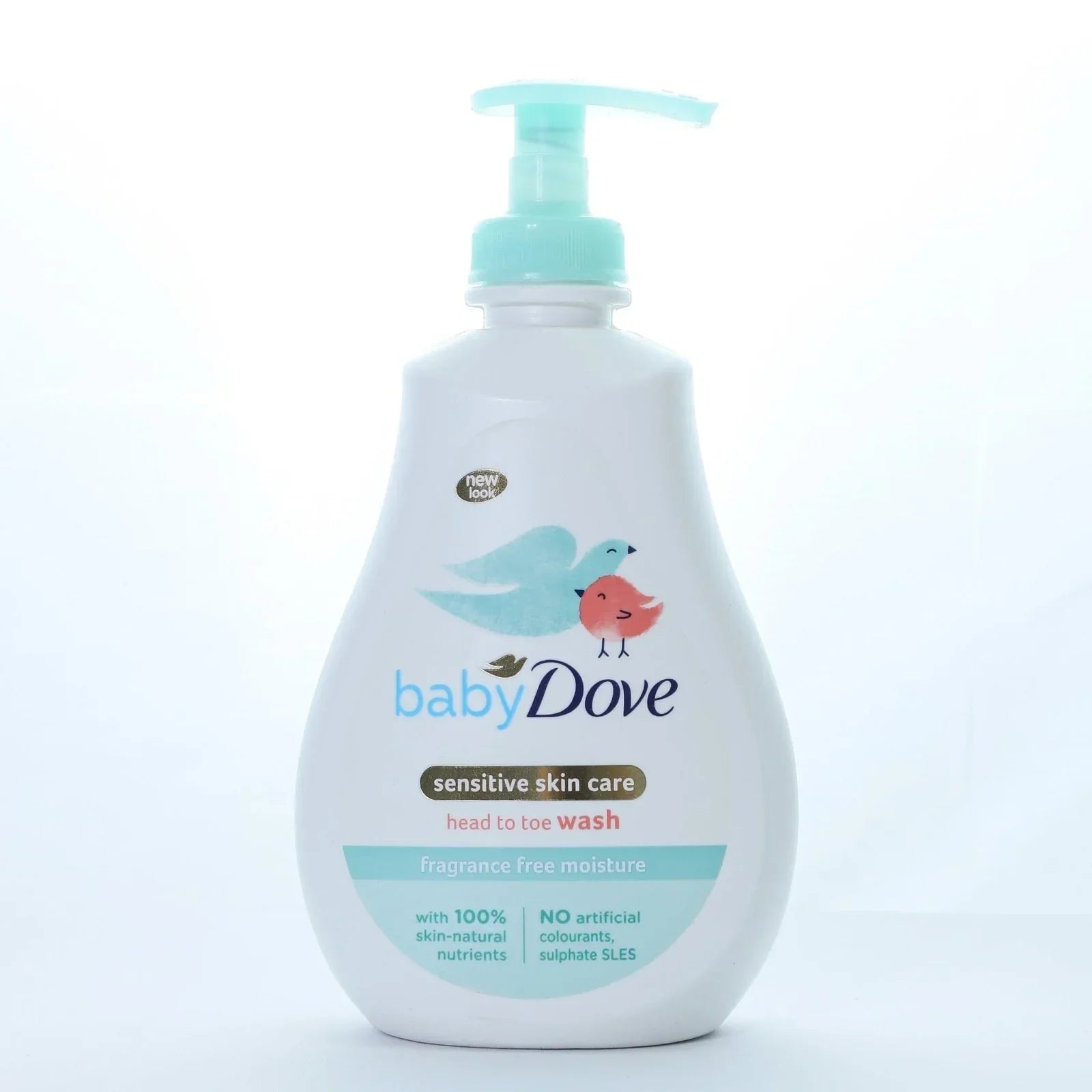 Dove Baby Head To Toe Wash Fragrance Free Moisture With Pump 400Ml | Best Price in Pakistan original skincare product Pakistan