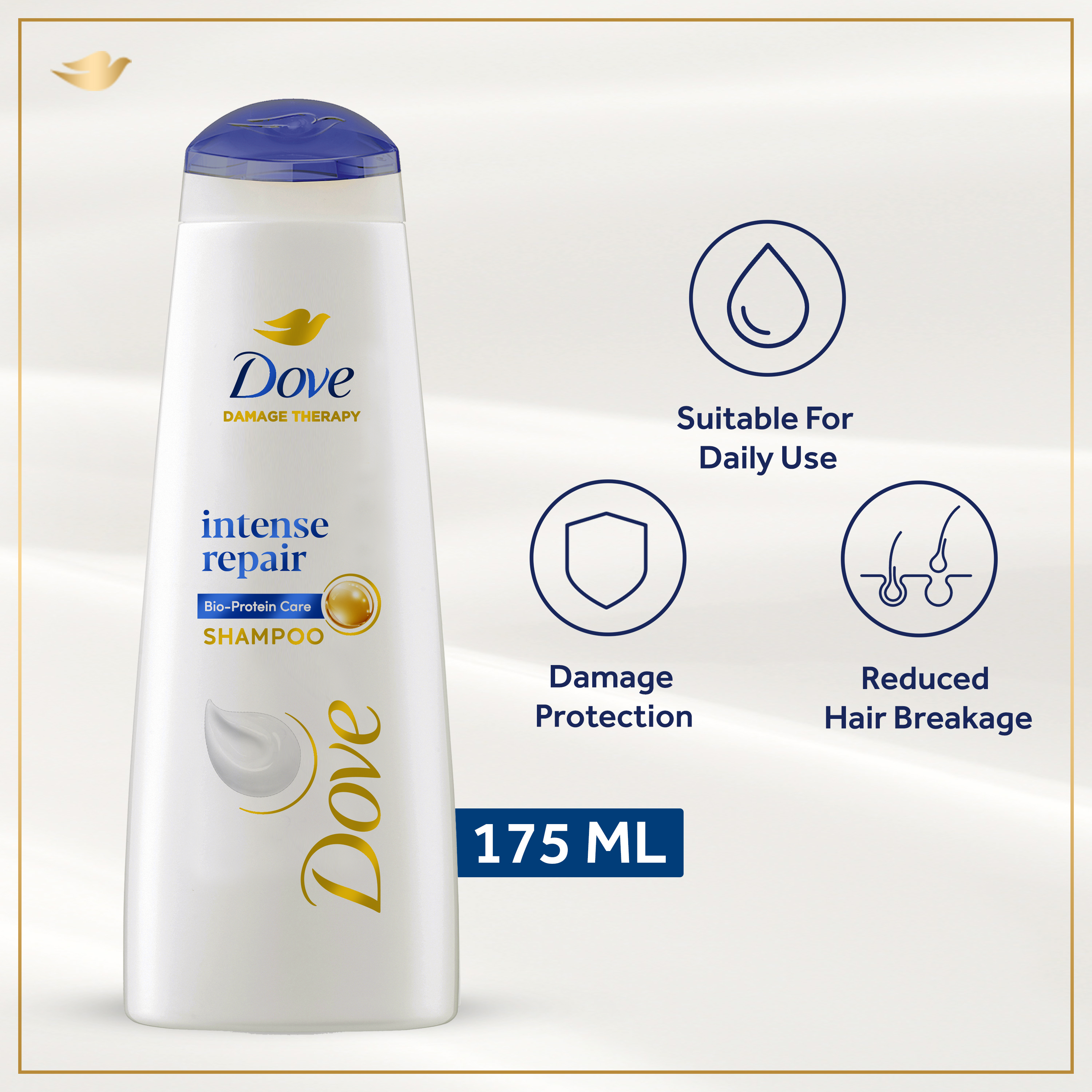 Dove | Intense Repair Shampoo | 175ml | Best Price in Pakistan original skincare product Pakistan Main image