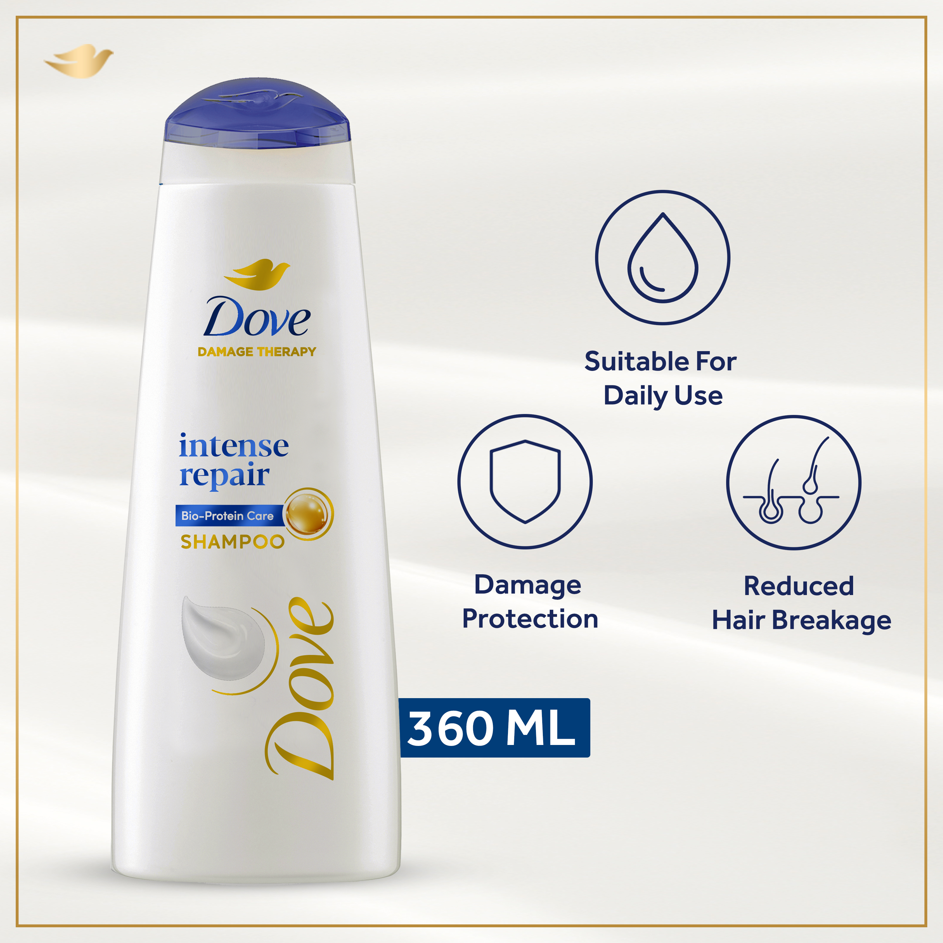 Dove | Intense Repair Shampoo | 360ml | Best Price in Pakistan original skincare product Pakistan