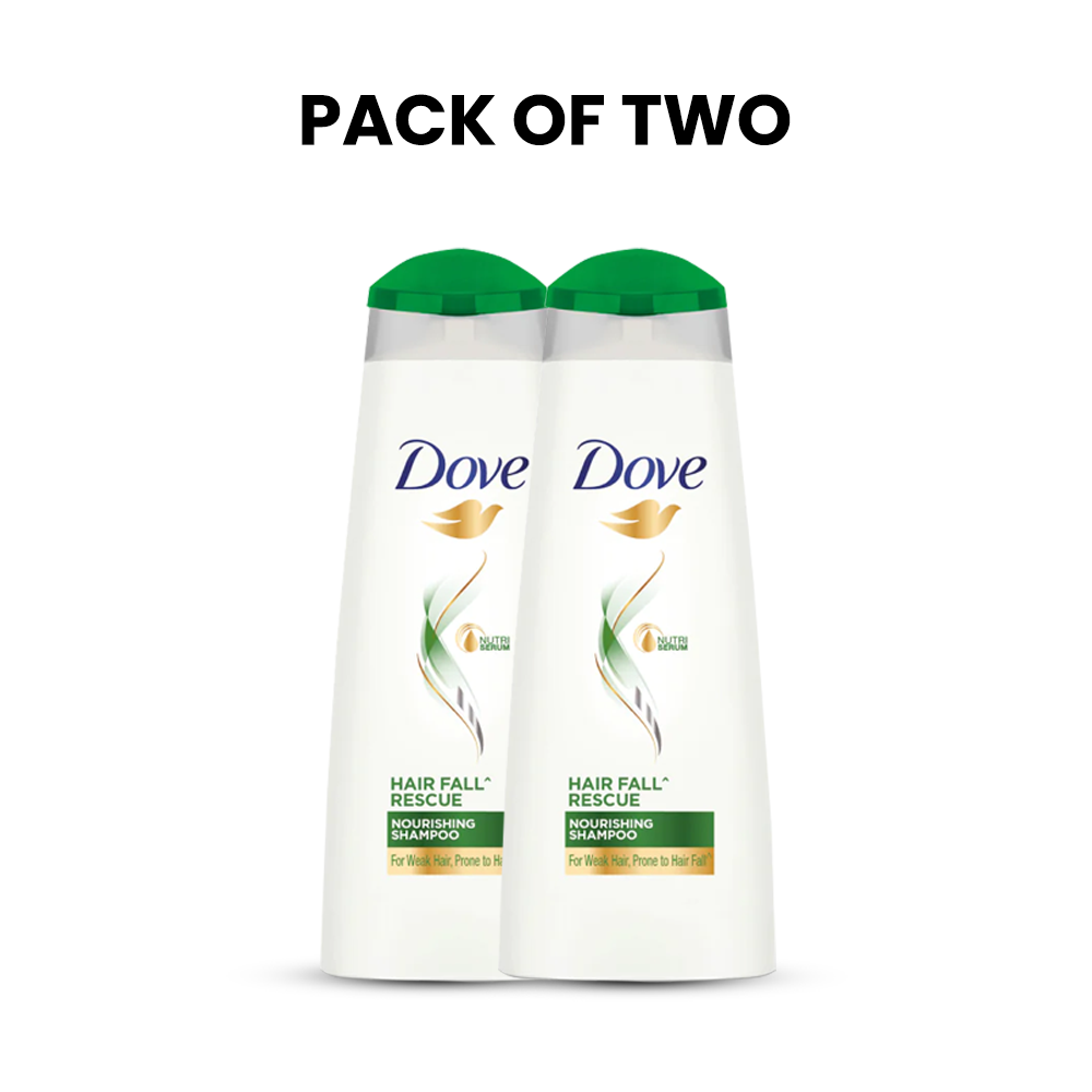 Bundle | Pack of 2 Dove Shampoo Hairfall Rescue | 360Ml | Best Price in Pakistan original skincare product Pakistan Main image