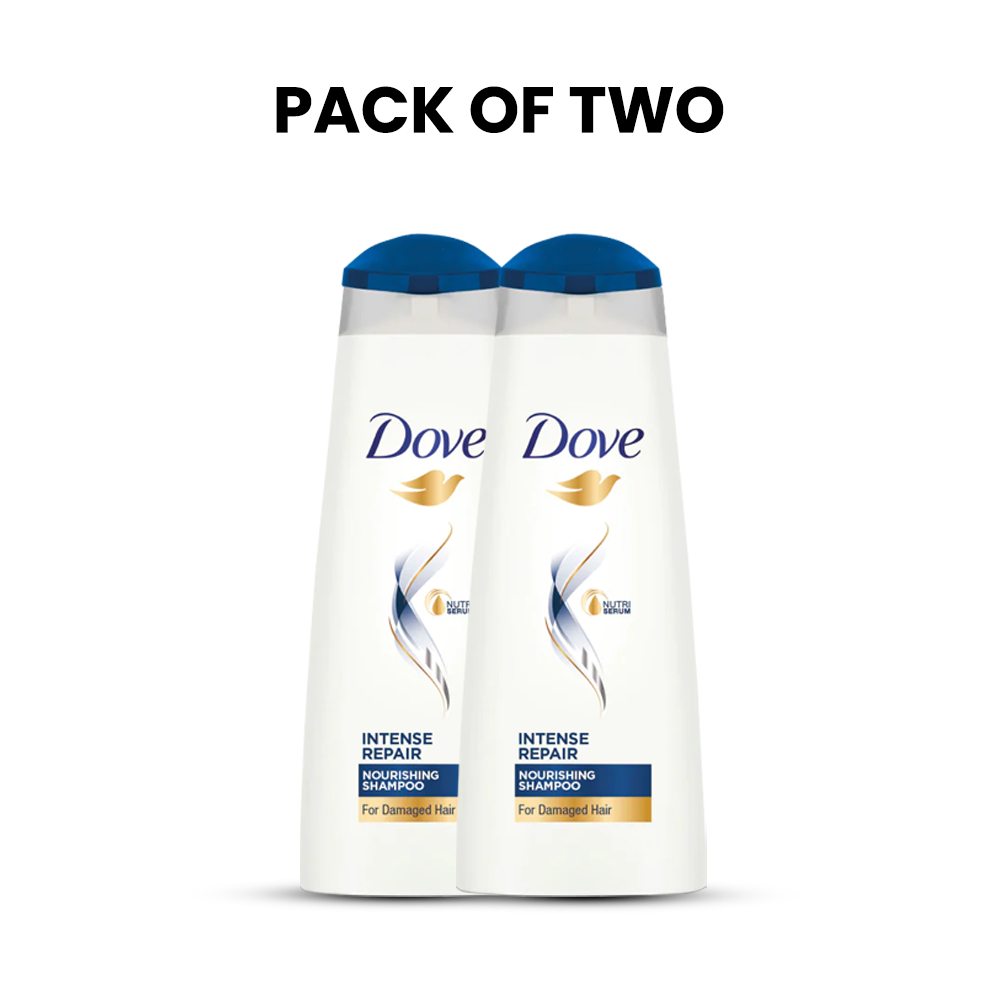 Bundle | Pack of 2 Dove Shampoo Intense Repair | 360ml | Best Price in Pakistan original skincare product Pakistan Main image