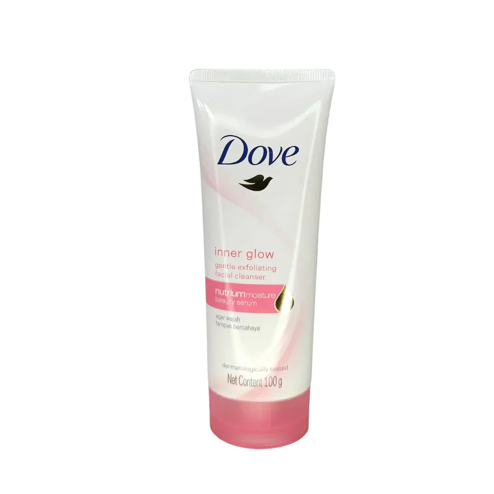 Dove Facial Cleanser Gentle Exfoliating Inner Glow 100Gm | Best Price in Pakistan original skincare product Pakistan