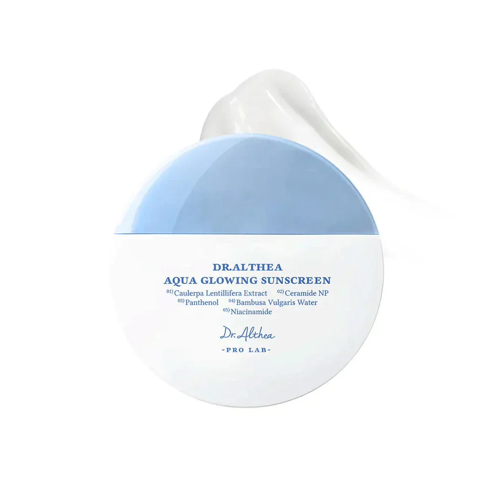 Dr.Althea Aqua Glowing Sunscreen SPF50+ PA++++ 45ml | Best Price in Pakistan original skincare product Pakistan مرکزی تصویر