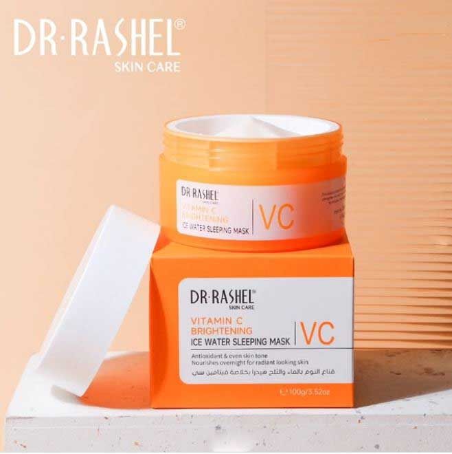 Dr Rashel | Vitamin C Brightening Ice Water Sleeping Mask 100G | Best Price in Pakistan original skincare product Pakistan