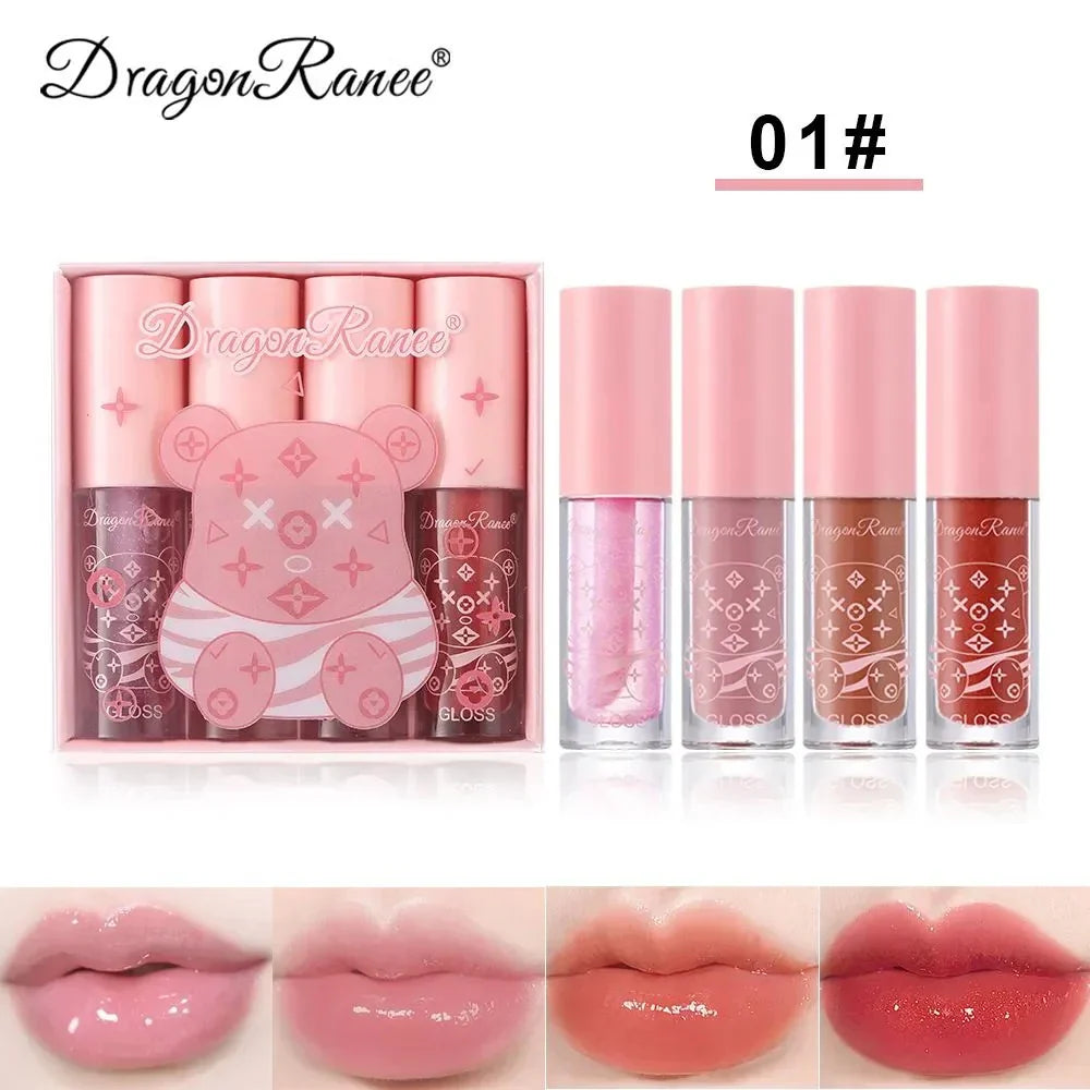 Dragon Ranee 4 Color Shine Lip Gloss | Best Price in Pakistan original skincare product Pakistan مرکزی تصویر