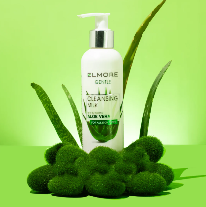 Elmore | Aloe Vera Cleansing Milk | 150ML | Best Price in Pakistan original skincare product Pakistan Main image