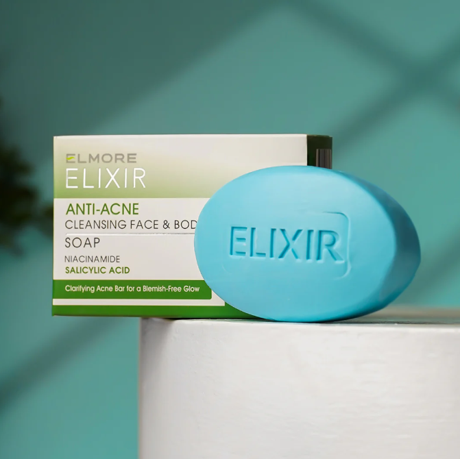 Elmore | Anti Acne Soap | 100GM | Best Price in Pakistan original skincare product Pakistan