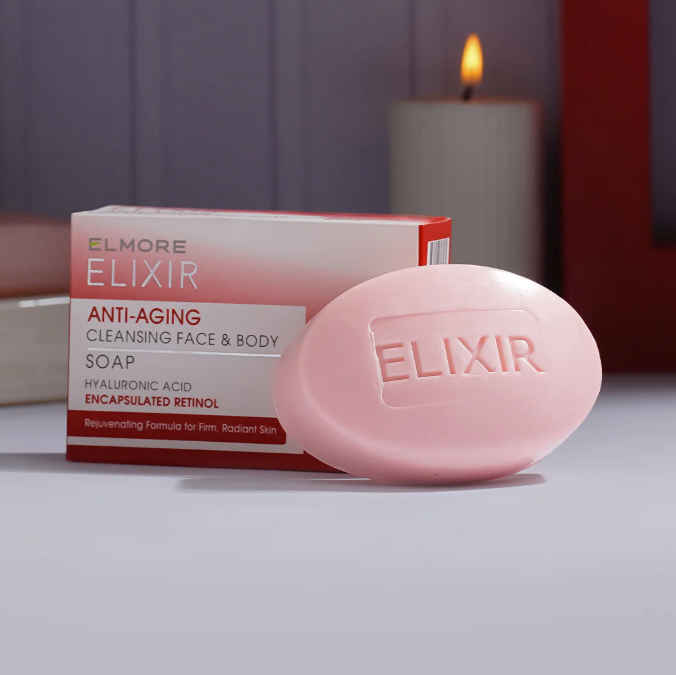 Elmore | Anti Aging Soap | 100GM | Best Price in Pakistan original skincare product Pakistan Main image