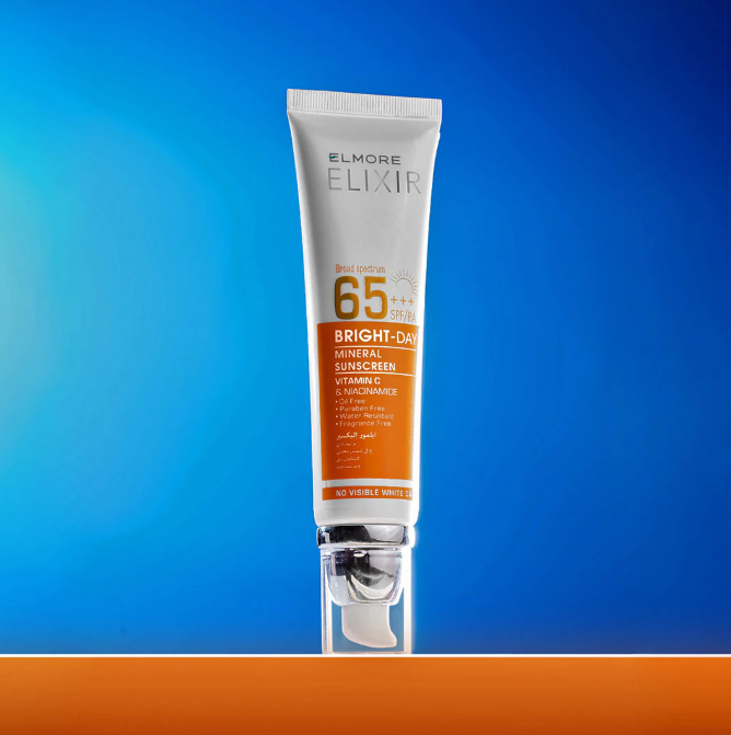 Elmore | ELIXIR Sunscreen SPF 65 | Best Price in Pakistan original skincare product Pakistan