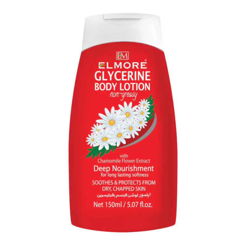 Elmore | Glycerine Chamomile Body Lotion | Best Price in Pakistan original skincare product Pakistan
