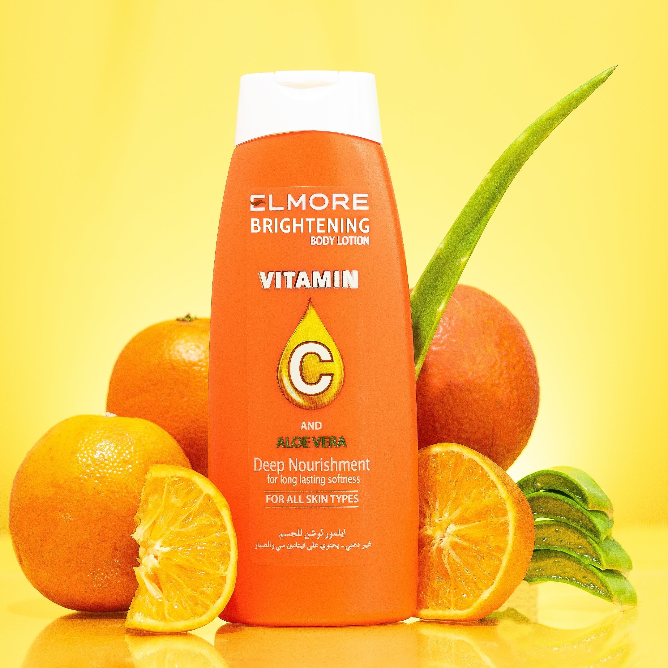 Elmore Vitamin-C Body Lotion 250 ml | Best Price in Pakistan original skincare product Pakistan