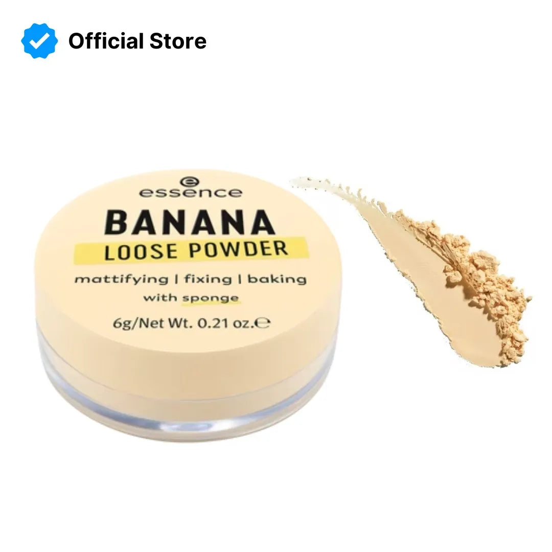 Essence Banana Loose Powder | Best Price in Pakistan original skincare product Pakistan مرکزی تصویر