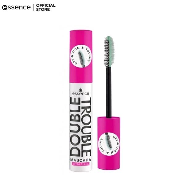 Essence Double Trouble Mascara | Black | Best Price in Pakistan original skincare product Pakistan مرکزی تصویر