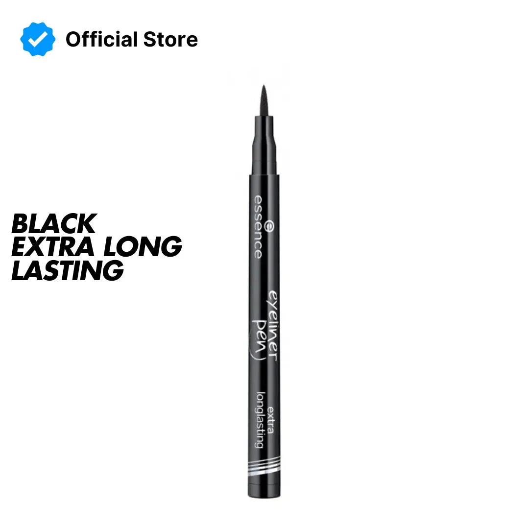 Essence Eyeliner Pen Extra Long-Lasting | 01 Black | Best Price in Pakistan original skincare product Pakistan مرکزی تصویر