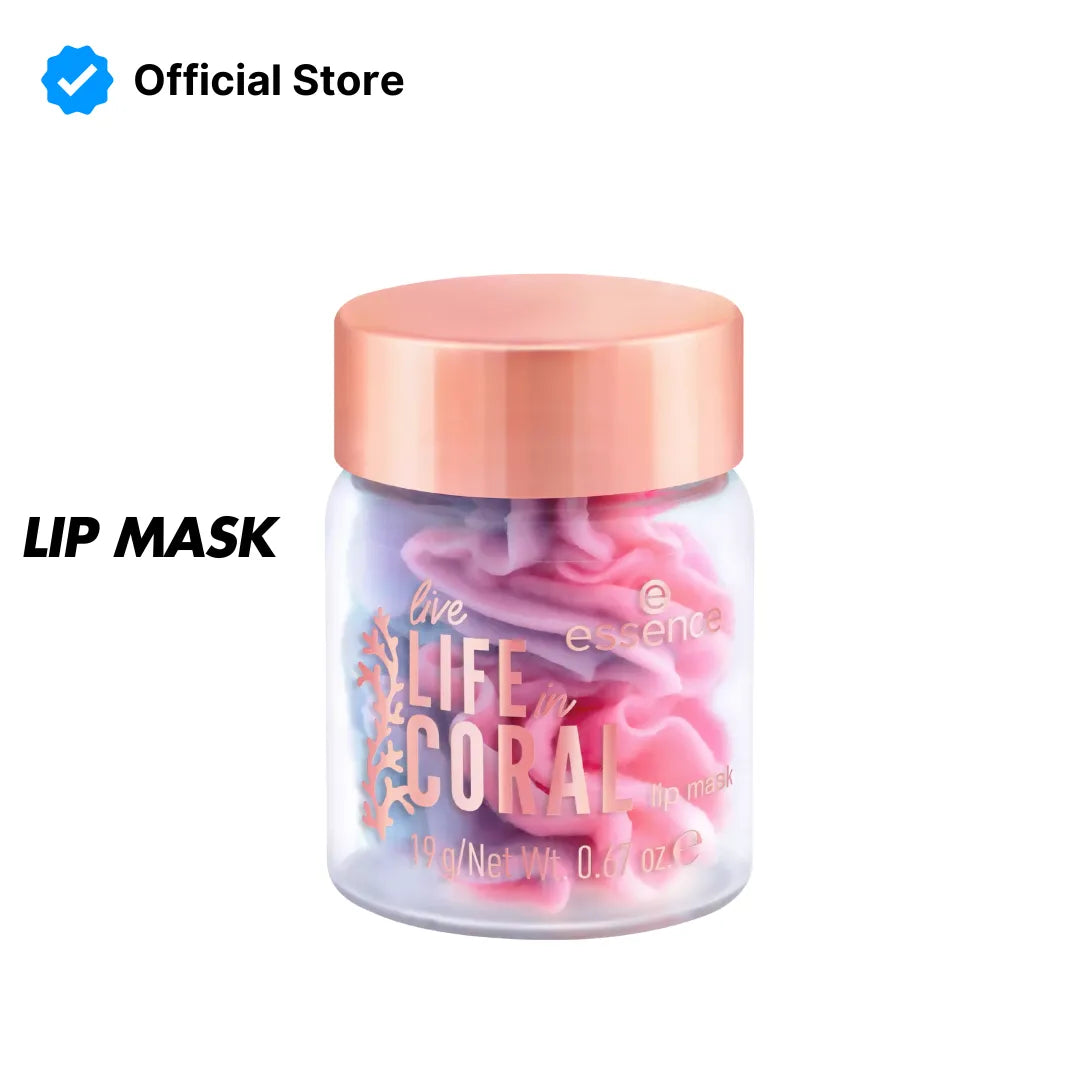 Essence Life in Coral Lip Mask | Best Price in Pakistan original skincare product Pakistan Main image